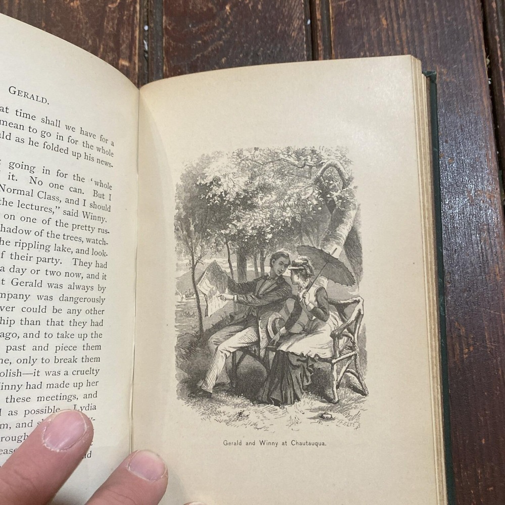 Gerald: A Story of To-Day by Emma Leslie 1881‎ Hardcover Book - VERY RARE - Picture 14 of 16